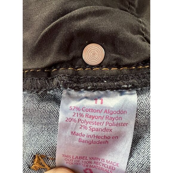 No Boundaries Women’s Stretch Straight Leg Jeans Size 11/28 - Picture 4 of 5